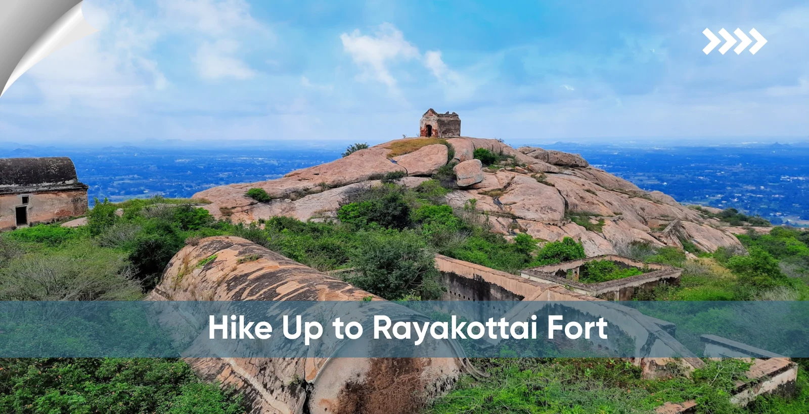 Hike Up to Rayakottai Fort