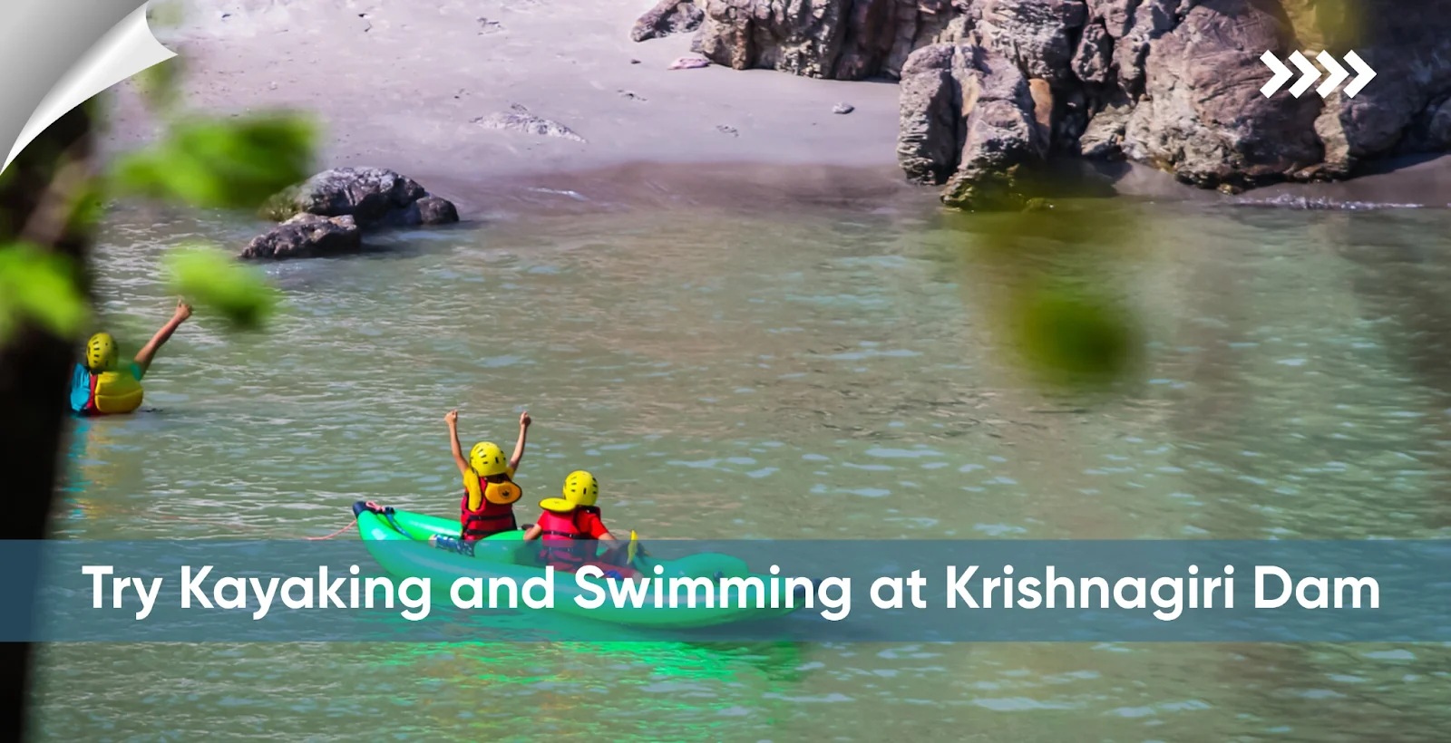 Kayaking and Swimming at Krishnagiri Dam